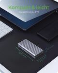 ICY BOX IB-1817M-C31, Type-C® USB 3.2 Gen 2 zu PCIe NVMe M.2 2230/2242/2260/2280 SSD Gehäuse mit Schreibschutz