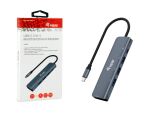 Equip USB-C 5-in-1 Multifunktionsadapter, HDMI, USB 3.2 Gen1, 100W USB PD