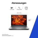 HP ZBook Fury G1i Intel Core Ultra 9 285HX Mobiler Arbeitsplatz 40,6 cm (16") 2.5K 32 GB DDR5-SDRAM 1 TB SSD NVIDIA RTX PRO 3000 Blackwell Wi-Fi 7 (802.11be) Windows 11 Pro AI Workstation, AI PC Silber