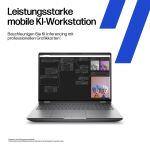 HP ZBook Fury G1i Intel Core Ultra 9 285HX Mobiler Arbeitsplatz 40,6 cm (16") 2.5K 32 GB DDR5-SDRAM 1 TB SSD NVIDIA RTX PRO 3000 Blackwell Wi-Fi 7 (802.11be) Windows 11 Pro AI Workstation, AI PC Silber