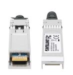 Intellinet 508438 InfiniBand/Glasfaserkabel 3 m SFP+ Schwarz, Silber