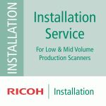Ricoh Installationsservice: einzelner Scanner