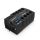 CyberPower BR1000ELCD Line-Interactive USV 1000VA/600W LCD, AVR, USB (HID), RJ45 Lan Protection, Ausgang (4+4) Schuko, USB Ladegerät