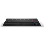 Lindy 43128 Schnittstellen-Hub 5000 Mbit/s Schwarz