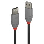 Lindy 36694 USB Kabel USB 2.0 3 m USB A 0,48 Gbit/s Schwarz, Grau