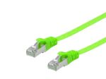Equip Cat.6A U/FTP Flat Patchkabel, 5m, Grün