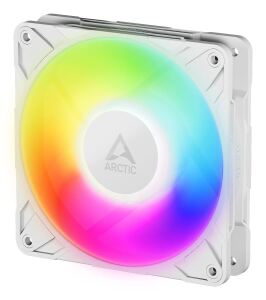 ARCTIC Freezer P12 Pro A-RGB (White) - 120 mm A-RGB PWM-Lüfter mit Kabelsplitt