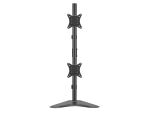 Equip 17"-32" Dual-Vertikal-Monitor-Tischständer