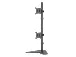 Equip 17"-32" Dual-Vertikal-Monitor-Tischständer