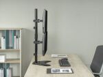 Equip 17"-32" Dual-Vertikal-Monitor-Tischständer