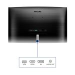 Philips E Line 325E1C/00 Computerbildschirm 80 cm (31.5") 2560 x 1440 Pixel Quad HD LCD Schwarz
