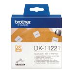 Brother DK-11221 Etiketten erstellendes Band Schwarz auf weiss