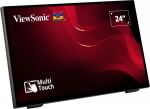 Viewsonic TD2465 Signage-Display Interaktiver Flachbildschirm 61 cm (24") LED 250 cd/m² Full HD Schwarz Touchscreen