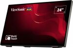 Viewsonic TD2465 Signage-Display Interaktiver Flachbildschirm 61 cm (24") LED 250 cd/m² Full HD Schwarz Touchscreen