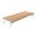 Techly ICA-MS 389 Flachbildschirm-Tischhalterung Tisch/Bank Weiß, Holz