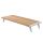 Techly ICA-MS 389 Flachbildschirm-Tischhalterung Tisch/Bank Weiß, Holz