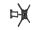 Equip 650407 23"-55" voll bewegliche TV-Wandhalterung