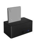 ICY BOX IB-1121-U3, DockingStation für 1x 2.5"/3.5" SATA I/II/III, USB 3.2 Gen 1, Netzteil, schwarz