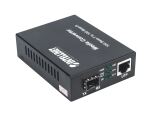 Intellinet 10GBase-T auf 10GBase-R Medienkonverter, 1 x 10 GB SFP+ Slot, 1 x 10 GB RJ45-Port