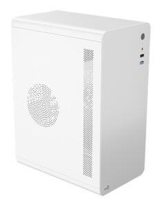 Aerocool CS110 Mini Tower Weiß