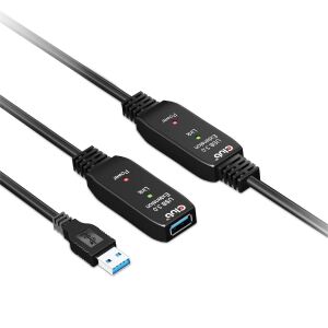 CLUB3D CAC-1405 USB Kabel USB 3.2 Gen 2 (3.1 Gen 2) 10 m USB A 5 Gbit/s Schwarz