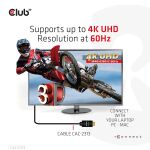 CLUB3D HDMI 2.0 4K60Hz RedMere Kabel 10 meter