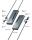 ICY BOX IB-HUB1743-CPD, 9-in-1 HUB, 7x HUB Port (3C+ 4A) mit 1x USB-C für Laden (PD 20W mit display) & 1x PD 100W (upstream to Host) USB 3.2 Gen2, 10 Gbit/s
