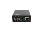 LevelOne Gigabit RJ45 zu ST Mediakonverter, Single-Mode Glasfaser, 20km