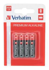 Verbatim AAA-Alkalibatterien