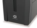 Conceptronic ZEUS02G 850VA 480W USV, 2x UK-Steckdosen, HID-USB, RJ45 Ein/Aus, mit AVR-Funktion
