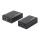 Manhattan 1080p HDMI over Ethernet Extender Kit, Verlängert mit 1080p@60Hz auf bis zu 50 m über ein Cat6-Netzwerkkabel, Infrarot-Unterstützung