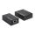 Manhattan 1080p HDMI over Ethernet Extender Kit, Verlängert mit 1080p@60Hz auf bis zu 50 m über ein Cat6-Netzwerkkabel, Infrarot-Unterstützung