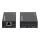 Manhattan 1080p HDMI over Ethernet Extender Kit, Verlängert mit 1080p@60Hz auf bis zu 50 m über ein Cat6-Netzwerkkabel, Infrarot-Unterstützung