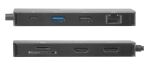 CLUB3D 9-1 Dual HDMI™ USB-C® Hub PD3.0 100W