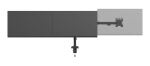 Neomounts DS60-600BL3 Monitorarm 10-27" - Quick Fix - 180°-Stopp