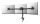 Neomounts DS60-600BL3 Monitorarm 10-27" - Quick Fix - 180°-Stopp