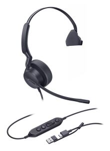 Yealink Mono-Teams-Headset mit USB-C/A-Anschluss