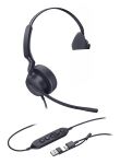Yealink Mono-Teams-Headset mit USB-C/A-Anschluss