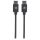 Manhattan USB 2.0 Typ C-Kabel, Typ C-Stecker auf Typ C-Stecker, 480 Mbit/s, 1 m, schwarz