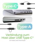ICY BOX IB-201T-CU31, ext. 2.5" SATA Gehäuse, USB 3.2 Gen 2 bis zu 10 Gbit/s, Werkzeuglos, Kunststoff, schwarz
