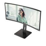 AOC CU34P3CV Computerbildschirm 86,4 cm (34") 3440 x 1440 Pixel UltraWide Quad HD LED Schwarz