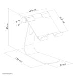Neomounts DS15-050SL1 Tablet-Ständer bis zu 11" - faltbar - universal