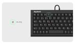 KeySonic ACK-3401U (UK) Super-Mini-Tastatur, SoftSkin,...