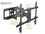 Equip Neig-/schwenkbare TV-Wandmontagehalterung, 37 bis 80 Zoll