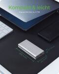 ICY BOX IB-1817Ma-C31, Type-C® USB 3.2 Gen 2 zu PCIe NVMe M.2 2230/2242/2260/2280 SSD Gehäuse mit Schreibschutz