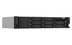 QNAP TS-864EU NAS Rack (2U) Intel® Celeron® 8 GB DDR4 0 TB QNAP Turbo System Schwarz