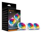 COUGAR Gehäuse Lüfter Apolar 120 ARGB, Weiß (3 in one Package)
