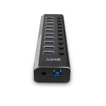 Lindy 43370 Schnittstellen-Hub USB 3.2 Gen 1 (3.1 Gen 1) Type-B 5000 Mbit/s Schwarz