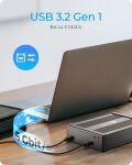 ICY BOX IB-525-U3, Gehäuse für 1x 5,25" SATA DVD/Blue-Ray Laufwerk, schwarz