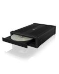 ICY BOX IB-525-U3, Gehäuse für 1x 5,25" SATA DVD/Blue-Ray Laufwerk, schwarz